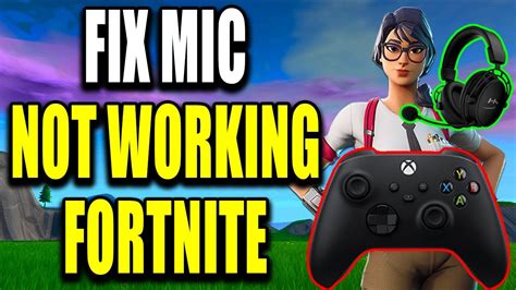 How To Fix Fortnite Mic Not Working On Xbox Series Xs Best Method
