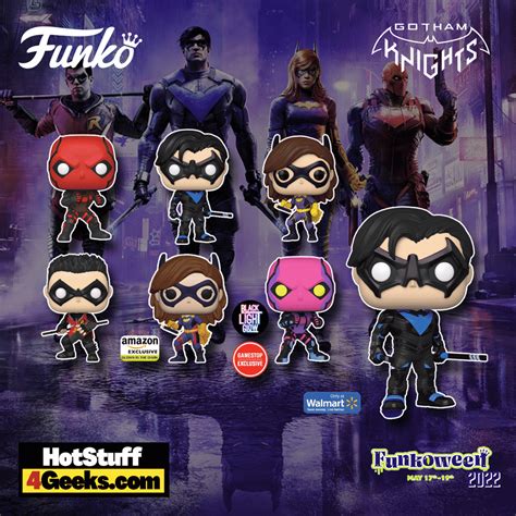 Funkoween 2022 Pop Games Gotham Knights Funko Pops