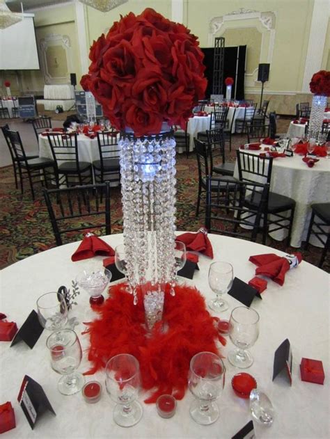 33 Amazing Red And White Centerpieces For Weddings Wedding