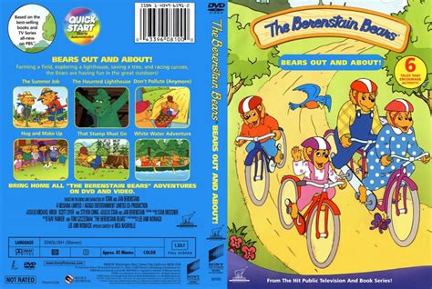 The Berenstain Bears Bears Out And About Tv Dvd Scanned Covers