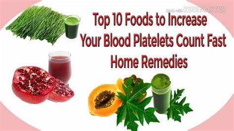 Natural Ways To Increase Blood Platelet Count Youtube