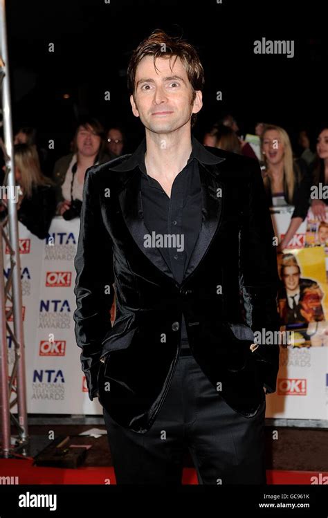 David Tennant Arriving For The National Television Awards 2010 At The