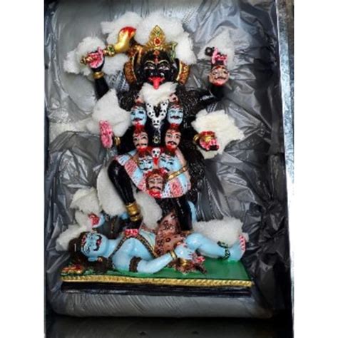 Black Painted Marble Kali Maa Statue For Worship Size 1 5 Feet At Rs 11000 In Jaipur