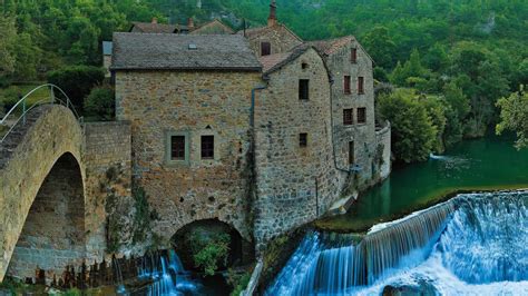 Bing Hd Wallpaper Jun 13 2020 A Gorge Ous Mill In The Causses Bing