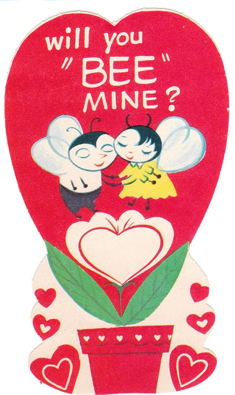 Download the printable pdf, which is available in the newsletter subscribers free member's library. Vintage Valentine cards | Vintages Everyday
