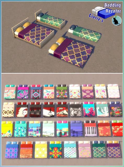 Lieries Bedding Recolor At Standardheld Sims 4 Updates