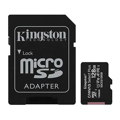Sdcs2128gb Kingston 128 Gb Microsd Micro Sd Card Class 10 Uhs I Rs