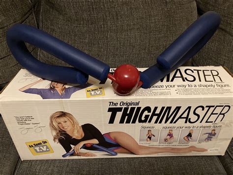Vintage The Original Thigh Master Exerciser Suzanne Somers In Original