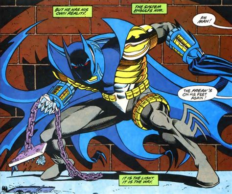 The John Paul Valley Batman Suit Knightfall Saga
