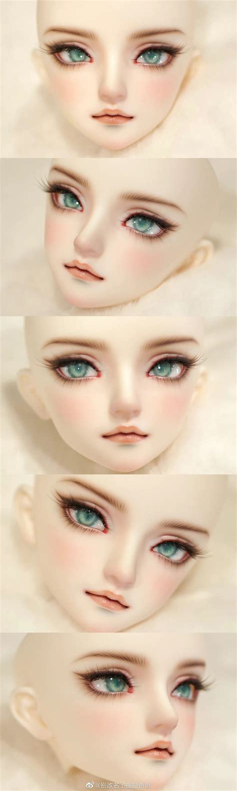 Gorgeous Art Beautiful Dolls 3d Pose Model Doll Face Makeup Doll