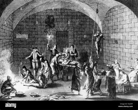 Torture During The Inquisition Stock Photo Alamy