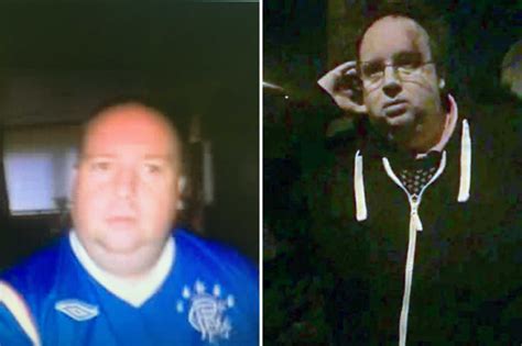 Paedo Rangers Fan Who Bombarded Girls Aged 13 And 14 With Sex Messages Jailed For Two Years