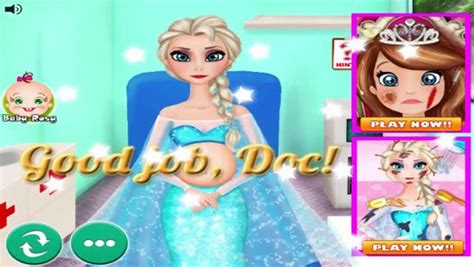 Đ Frozen Games Frozen Elsa Pregnant With Twins Game Gameplay