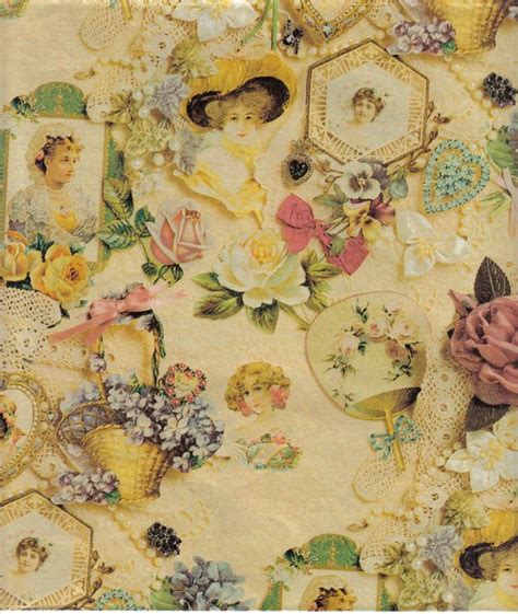 106 Best Victorian All Occasion Wrapping Paper Images On Pinterest