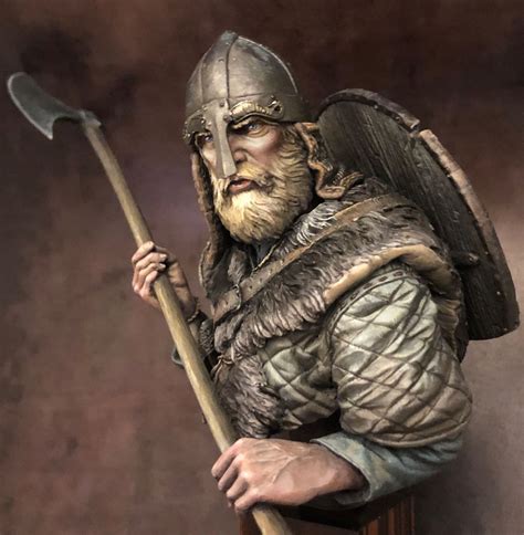 Viking Warrior By Magnus Fagerberg · Puttyandpaint Viking Warrior