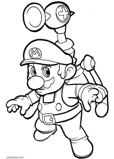Dibujos De Super Mario Bros Para Colorear