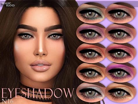 Eyeshadow N16 By Magichand At Tsr Sims 4 Updates