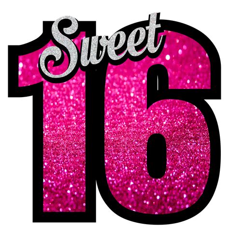 Sweet 16 Png Free Logo Image