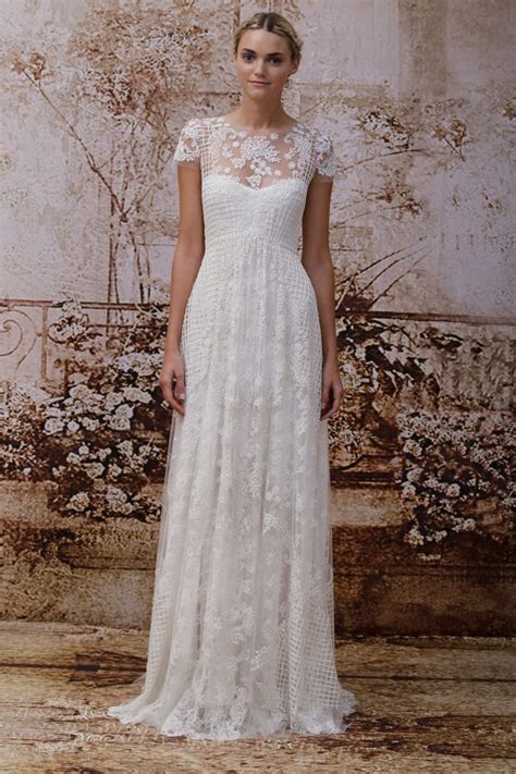 Monique Lhuilliers Secret Garden Wedding Dress Collection Onewed