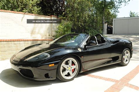 2003 vin (vehicle identification number): 2003 Ferrari 360 Spider Convertible 2 - Door 3. 6l