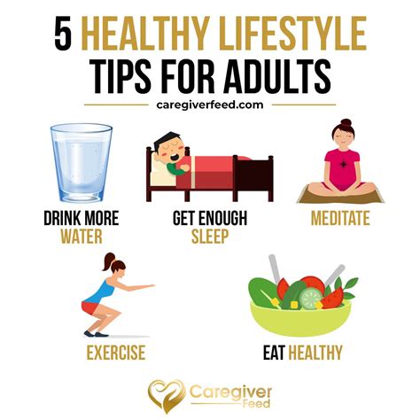 5 Healthy Lifestyle Tips For Adults Healthy Lifestyle Healthy
