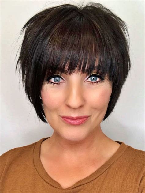 15 Must Try Short Hairstyles With Bangs