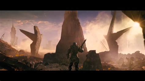 Halo 5 Guardiansmaster Chief Vs Locke Live Action Trailer Youtube