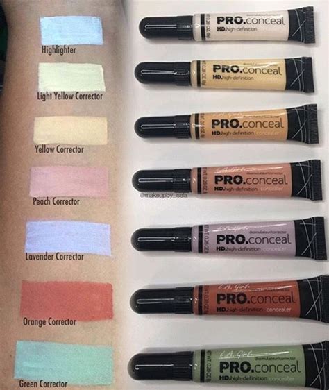 Color Correcting Concealers Peach Concealer Concealer Colors Makeup