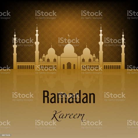 Carte De Voeux Ramadan Vecteurs Libres De Droits Et Plus Dimages