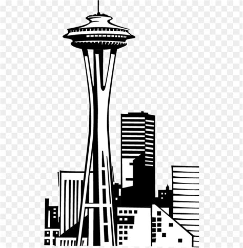 Free Download Hd Png Svg Free Library Collection Of High Quality Free Cliparts Space Needle