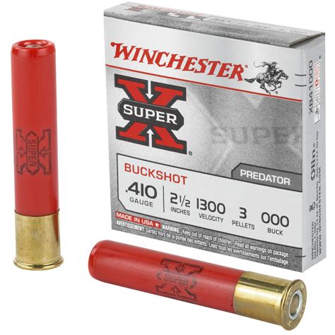 winchester super x 410 gauge 2 5 000buck element armament