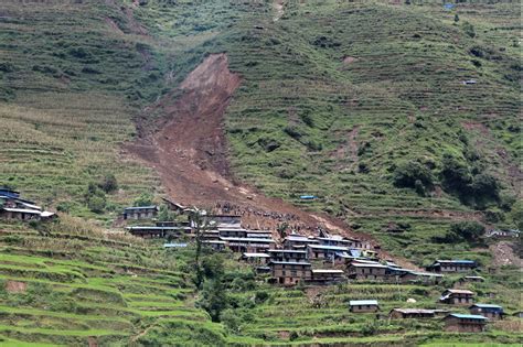 One Killed Six Missing As Landslide Buries House In Makawanpur