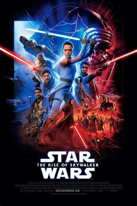 Star Wars The Rise Of Skywalker International Poster Behance