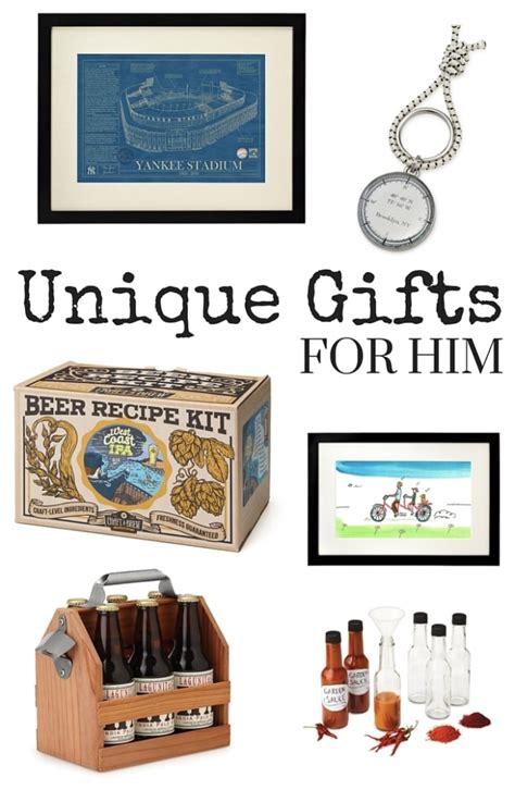 Surprise unique birthday gifts for him. Unique Gifts for Him - Typically Simple