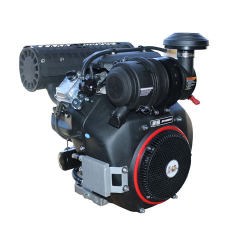 33hp 1000cc V Twin Horizontal Shaft Engine Electric Start With Muffler