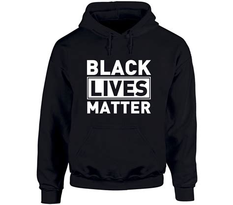 Black Lives Matter Hoodie Anti Racism Protest Hoody Justice Blm Unisex