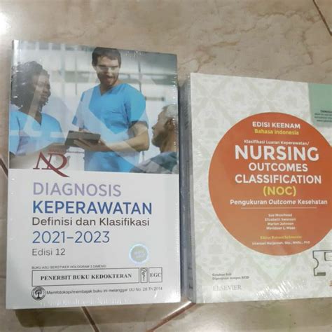 Jual Buku Keperawatan NANDA 2021 2023 Dan NIC NOC Shopee Indonesia