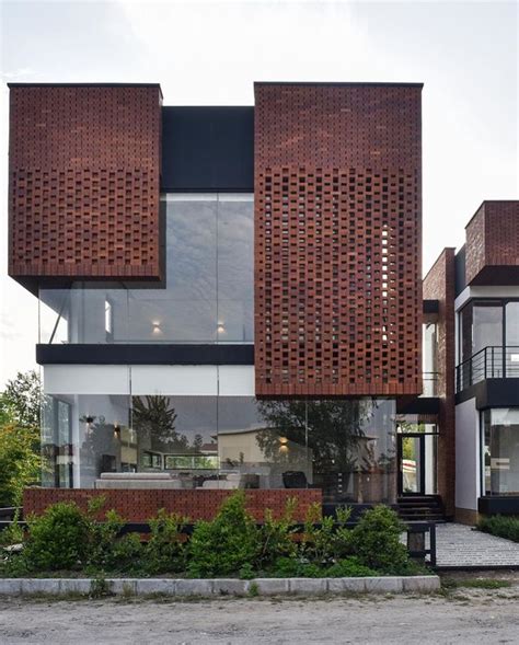 Maziar Brick House Designed By Naghshe Khak Architectural Group Image