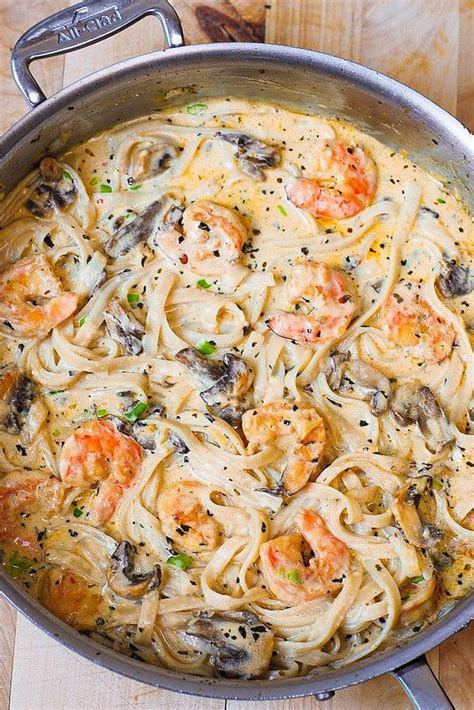 Cook and stir until cheeses are melted and mixture is smooth. Jump to Recipe Print RecipeCreamy Shrimp Pasta with ...