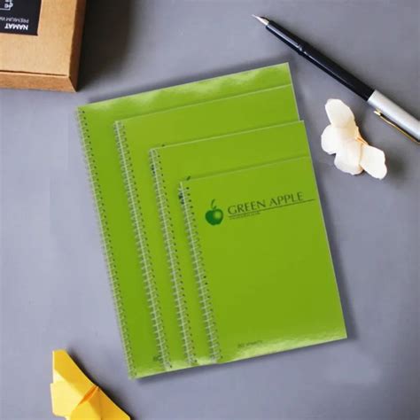 Green Apple Spiral Notebook Regular Size 7x10 In Lazada Ph