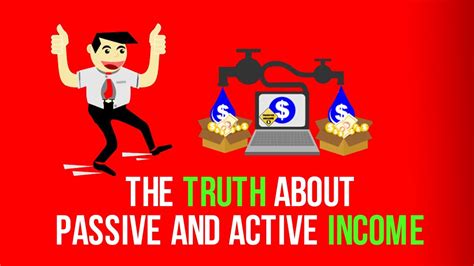 The Truth About Passive And Active Income What Is Passive And Active