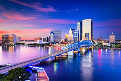 Jacksonville Florida Usa Skyline — Yacht Charter And Superyacht News