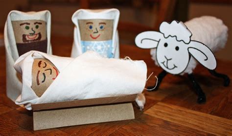 Toilet Paper Roll Nativity Scene Craft Fiesta