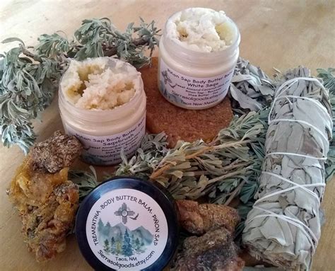 White Sage Or Sagebrush Piñon Sap Body Butter Balm 124oz Trementina