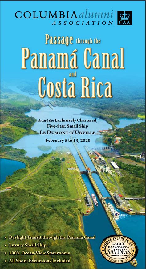 Get to boquete from costa rica, bocas del toro or from colombia. Panama Canal & Costa Rica | February 5 - 13, 2020 ...