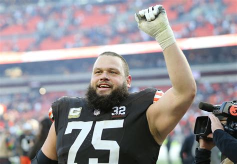 How Browns Guard Joel Bitonio First Met His New Offensive Line Coach