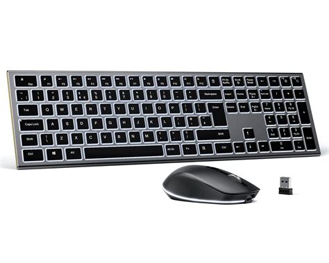 Buy Seenda Backlit Wireless Keyboard And Mouse Combo Full Size