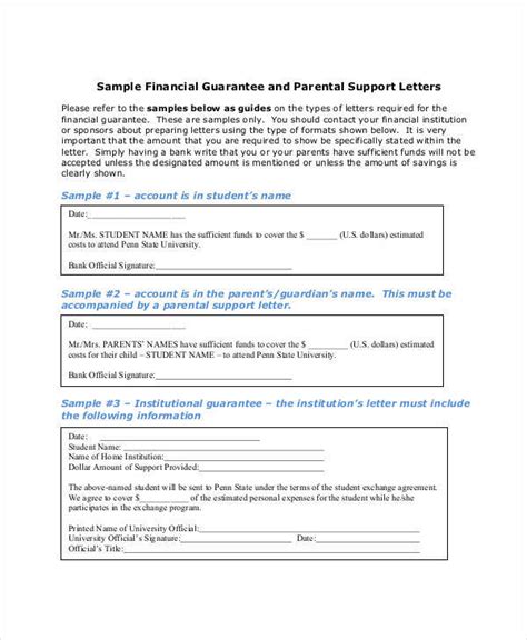 Letter financial support template beautiful english letter. FREE 22+ Letter of Support Samples in PDF | MS Word