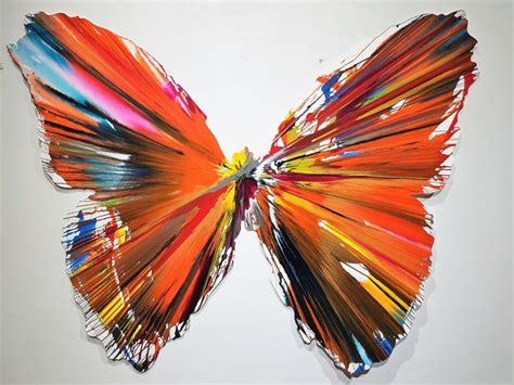 Damien Hirst Butterfly Spin Painting Catawiki