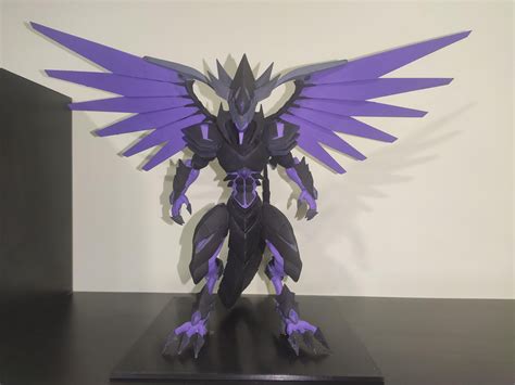 Galaxy Eyes Full Armor Photon Dragon 3d Printed Figure With A Darkus